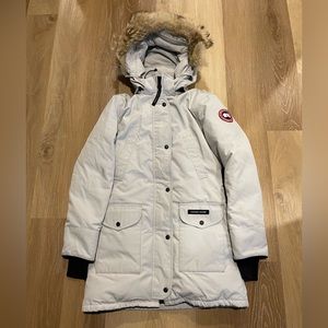 Canada Goose Womens Silver Small